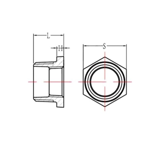 Переходник шестиугольный AV Engineering 2"x1", оцинкованный AVEC480000021