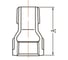 Переходник AV Engineering 3/4"x1/2", вн-нар, оцинкованный AVEC470003412 2