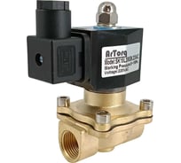 Соленоидный клапан прямого типа с мембраной принудительного подъёма ArTorq 2/2 нормально закрыт, G 1/2”, корпус латунь, SK15L200GN.220AC 33413688