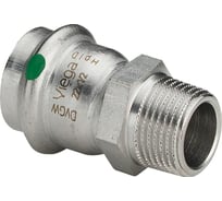 Переход Viega HP 35х1 1/4" Sanpress Inox c SC-Contur, нержавеющая сталь 436544