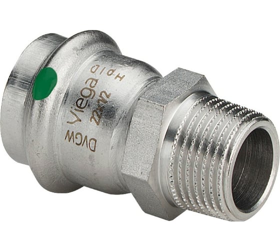 Переход Viega HP 35х1 1/4" Sanpress Inox c SC-Contur, нержавеющая сталь 436544 1