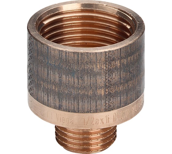 Переход Viegaник НВ 3/8", 1/2" бронза RX 322564 1