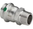 Переход Viega Sanpress Inox с SC-Contur НР 42х1 1/2", нержавеющая сталь 436551 1
