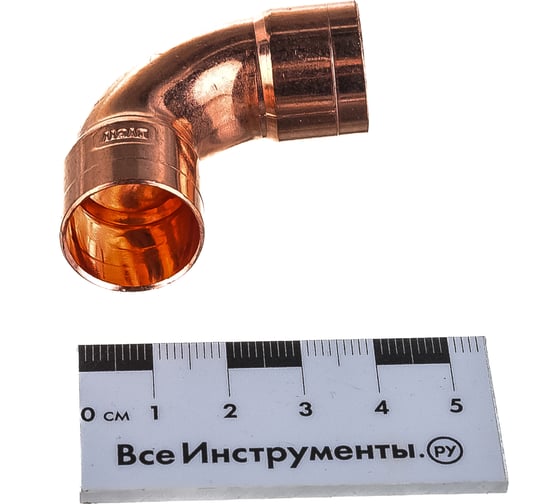 Отвод Viega ВВ 90 град. DN 18 медь 100148