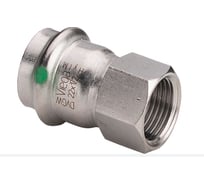 Переход Viega BP 22 х 3/4" Sanpress Inox с SC-Contur, нержавеющая сталь 436629