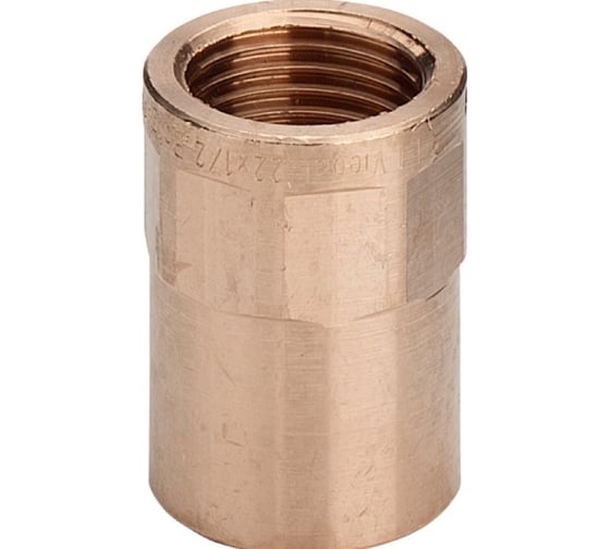 Переход Viega на резьбу В 18x1/2" бронза 100940 1