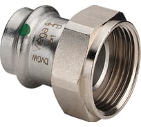 Переход Viegaник "пресс-резьба" Sanpress inox 15x3/4" 437589