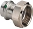 Переход Viegaник "пресс-резьба" Sanpress inox 15x3/4" 437589 1
