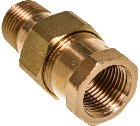 Разъёмное соединение Viega 1/2" ВР-НР, бронза 271374