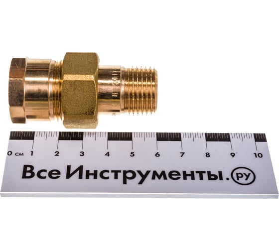Разъёмное соединение Viega 1/2" ВР-НР, бронза 271374