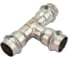 Тройник Viega Sanpress Inox с SC-Contur, нержав.сталь, 18 мм 435868 2