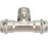 Тройник Viega Sanpress Inox с SC-Contur, 22x3/4"x22 мм, нержав.сталь 445980 1