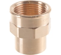 Переход Viega на резьбу В, 22x3/4", бронза 100728
