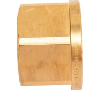 Заглушка Viega В, 1", бронза RX, с многогранником 268367