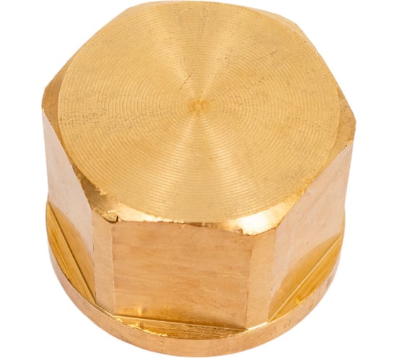Заглушка Viega В, 1", бронза RX, с многогранником 268367