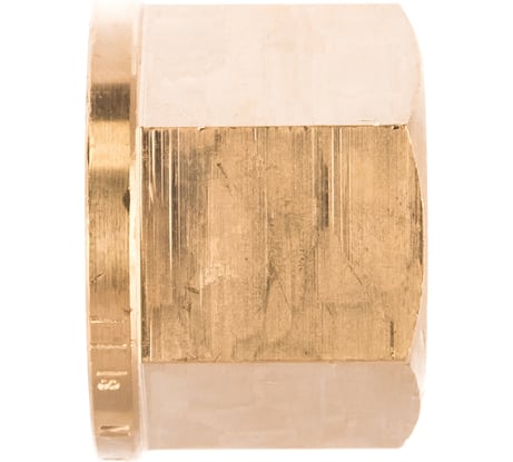 Заглушка Viega В, 1/2", бронза RX, с многогранником 266660