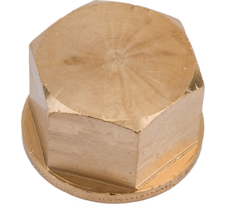 Заглушка Viega В, 3/4", бронза RX, с многогранником 266653