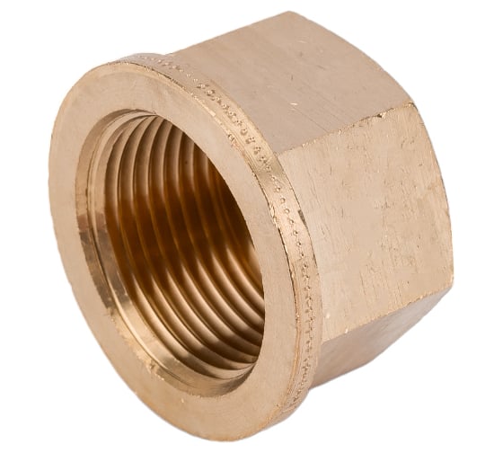 Заглушка Viega В, 3/4", бронза RX, с многогранником 266653