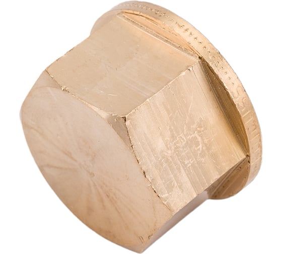 Заглушка Viega В, 3/4", бронза RX, с многогранником 266653