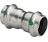 Муфта Viega Sanpress Inox, с SC-Contur, нержавеющая сталь, 15 мм 436155 1
