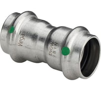 Муфта Viega Sanpress Inox, с SC-Contur, нержавеющая сталь, 35 мм 436193