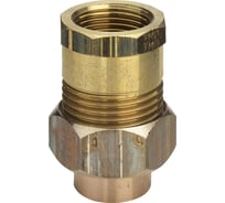 Разъемное соединение Viega бронза-латунь с переходом на резьбу DN 18х3/4" Вн 109295