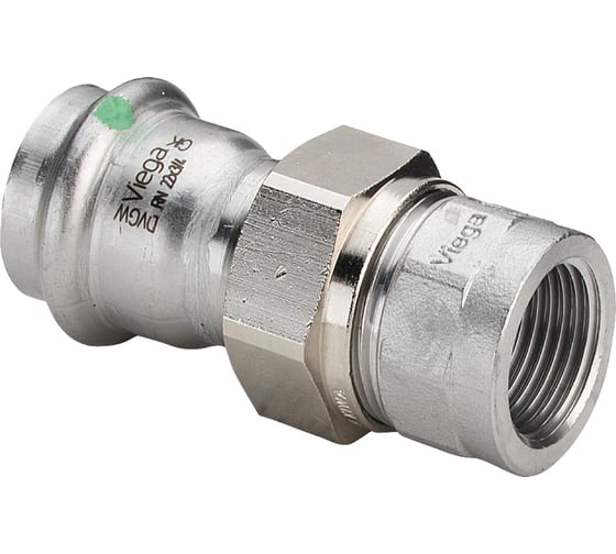 Разьемное соединение Viega Sanpress inox, с SC-Contur 15x1/2" 437459 1
