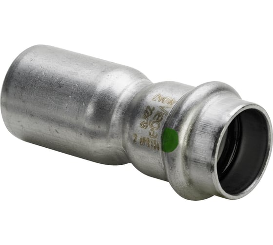 Редукционная вставка Viega Sanpress Inox, с SC-Contur, нержавеющая сталь, 42х28 мм 436322 1