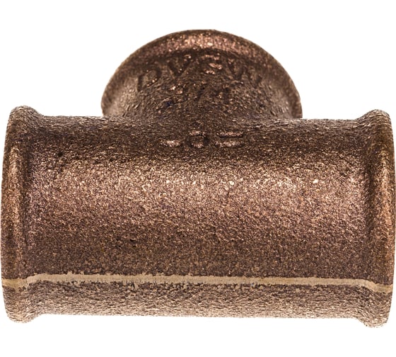 Тройник Viega, ВВВ, 3/4", 3/4", 3/4", бронза RX, равнопроходной 264246