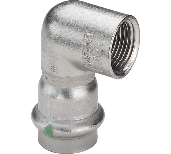 Угловой переход Viega BP 90 Sanpress Inox, c SC-Contur, 22 x 1" 437039 1