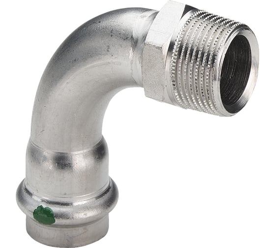 Угловой переход Viega НP 90 Sanpress Inox, c SC-Contur, 18x1/2" 436902 1