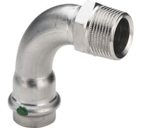 Угловой переход Viega НP 90 Sanpress Inox, c SC-Contur, 42x1 1/2" 436957