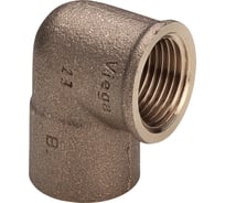 Угловой переход Viega на резьбу В 90гр бронза DN 28х3/4" 144203