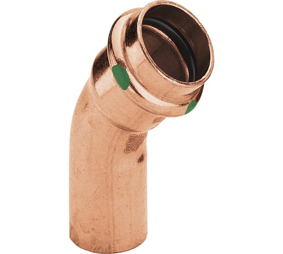 Угол Viega HB 45 Profipress, c SC-Contur, 42 мм, медь 292546