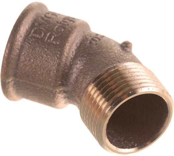 Угольник Viega 45, НВ, 1", бронза RX 264161