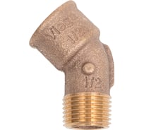 Угольник Viega 45, НВ, 1/2", бронза RX 264208