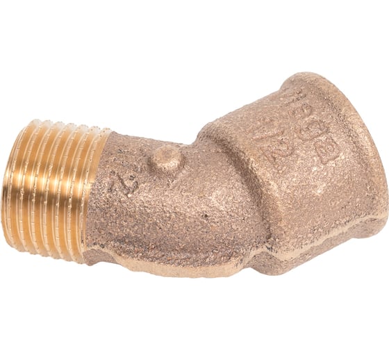 Угольник Viega 45, НВ, 1/2", бронза RX 264208