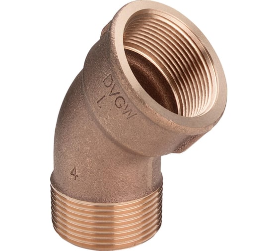 Угольник Viega 45, НВ, 3/4", бронза RX 264185 1