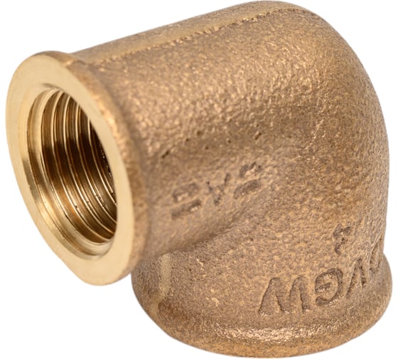 Угол Viega, 90, ВВ, 3/4", 1/2", бронза RX 320669