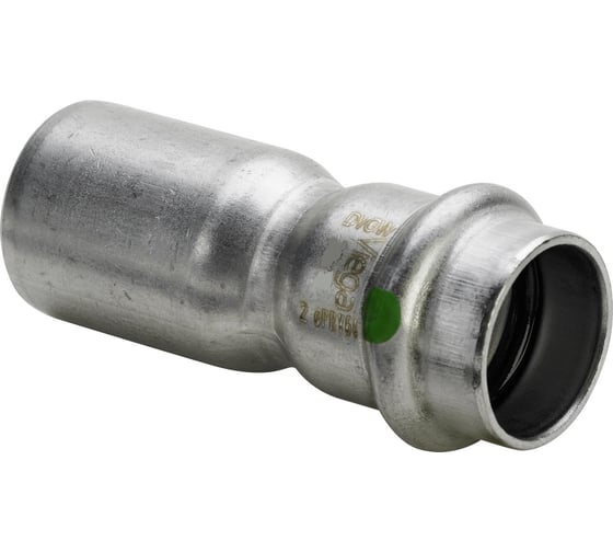 Редукционная вставка Viega Sanpress Inox, с SC-Contur, нерж.сталь, 54х42 мм 436360 1