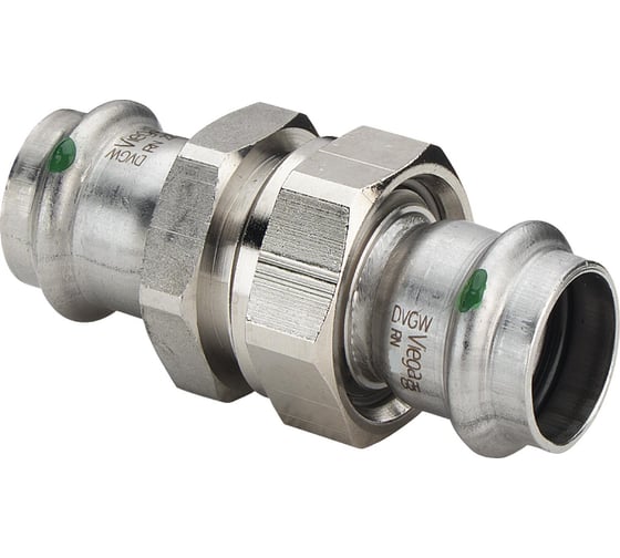 Разъемное соединение Viega Sanpress inox, с SC-Contur, 22 мм 437404 1