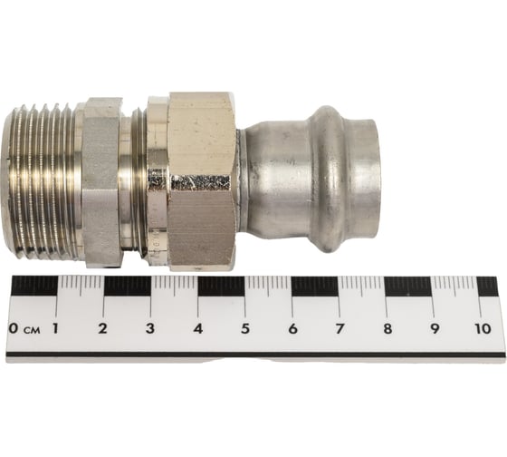 Разъемное соединение Viega Sanpress Inox, с SC-Contur, 22x1" 438319