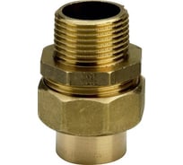 Разъемное соединение Viega бронза-латунь с переходом на резьбу DN 28х1" НР 103996