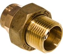 Разъемное соединение Viega бронза-латунь с переходом на резьбу DN 28х1" НР 103705