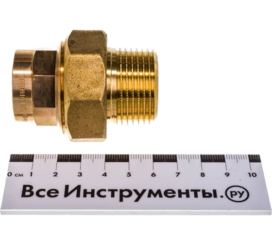 Разъемное соединение Viega бронза-латунь с переходом на резьбу DN 28х1" НР 103705