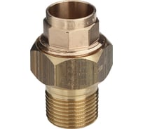 Разъемное соединение Viega бронза-латунь с переходом на резьбу DN 22х3/4" НР 112967