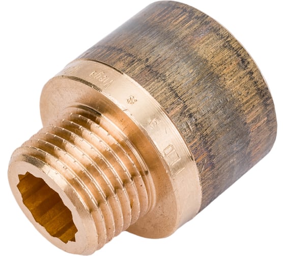 Переходник Viega, НВ, 1/2", 3/4", бронза RX 320423