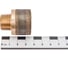 Переходник Viega, НВ, 1/2", 3/4", бронза RX 320423 4