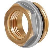 Переходник для спускника коллектора Hoobs 1"нр х 1/2"вр, с прокладкой HB-141510840