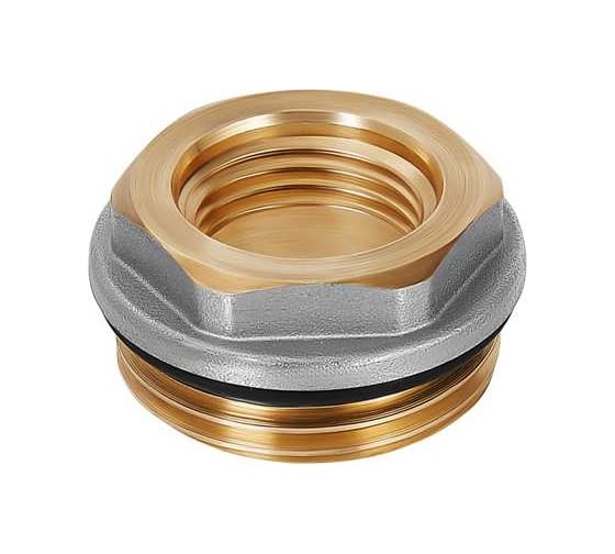 Переходник для спускника коллектора Hoobs 1"нр х 1/2"вр, с прокладкой HB-141510840